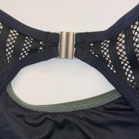 Olive Green one piece Bathing suit, Womens Large Never Worn - Picture 3 of 5